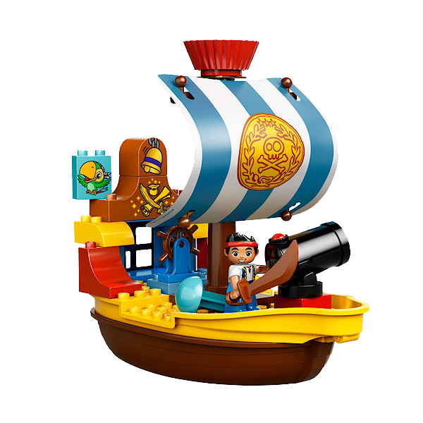 Lego Duplo Jake's Pirate Ship - 10514
