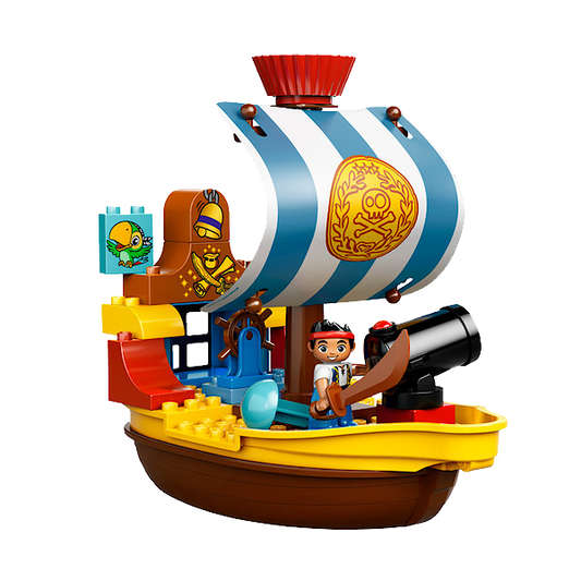 Lego Duplo Jake's Pirate Ship - 10514